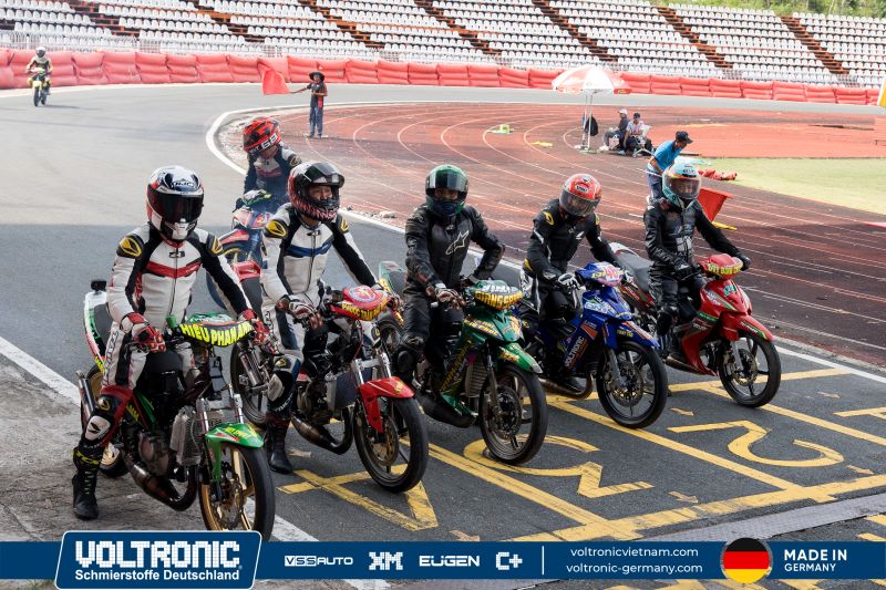 4 hệ chuẩn bị trước giải đua xe mô tô