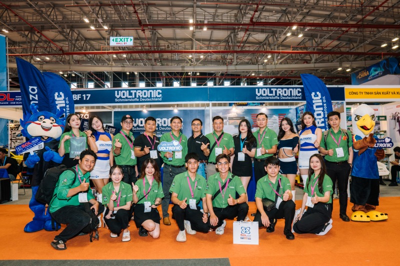 Voltronic tai su kien Trien lam Automechanika HCM 2025 2