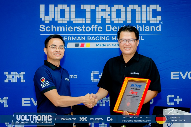 Lễ ký kết đối tác chiến lược giữa Voltronic Việt Nam với Phúc Lộc Lubricants