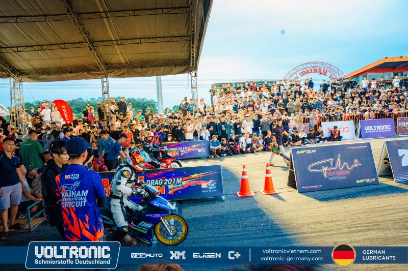 Kết quả giải đua Battle Super Open Drag 201M: Sân chơi tốc độ dành cho xe số tự do