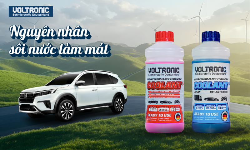 Nguyên nhân nước làm mát bị sôi là gì?