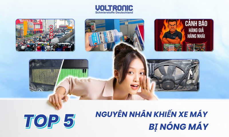 Top 5 nguyên nhân khiến xe máy bị nóng máy mà bạn cần phải biết